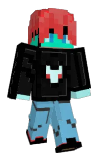 Front of PEAzx's skin