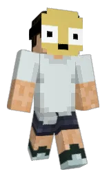 geyser and tiara Minecraft skin — Classic model — first worn by tanz_10