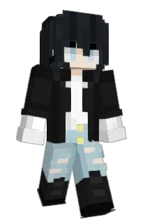 Front of Kikifrau's skin