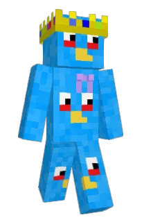 Front of BluebirdMcpc's skin