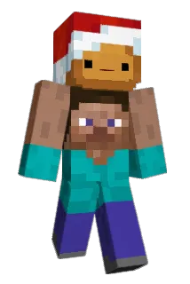 90TAN1519 Minecraft avatar full body
