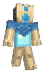 sorrell brown and chalky Minecraft skin — Classic model — first worn by Defect_dt