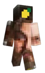 bright sun and black Minecraft skin — Classic model — first worn by Menmen9999