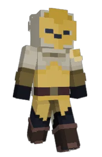 Front of Elderlan's skin