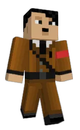 whiskey and black Minecraft skin — Classic model — first worn by r0dr1gu1t0