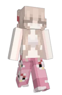 Front of Zaryma's skin