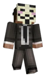 NightlouZ's Minecraft skin wearing the Pan cape