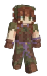 spice and old copper Minecraft skin — Slim model