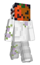 white and alabaster Minecraft skin — Classic model — first worn by PingPing3724