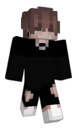 cod gray and black Minecraft skin — Classic model