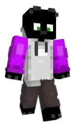 kat812's Minecraft skin wearing the Home cape