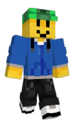 Pac2461's Minecraft skin wearing the Builder cape