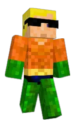 broom and pumpkin Minecraft skin — Classic model