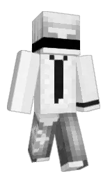 wild sand and alabaster Minecraft skin — Classic model — first worn by ZvishYT