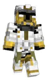 white and alabaster Minecraft skin — Classic model — first worn by Doenermanndennis
