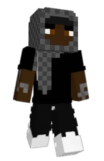 Front of clay3x's skin