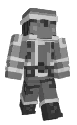 dove gray and gray Minecraft skin — Classic model — first worn by Zyt3xxx