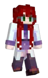 lonestar and maroon Minecraft skin — Slim model