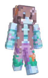 ClarkClient's Minecraft skin wearing the Cherry Blossom cape