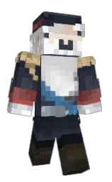 qbeekr's Minecraft skin wearing the Migrator cape