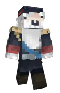 Front of qbeekr's skin