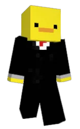 black and broom Minecraft skin — Classic model