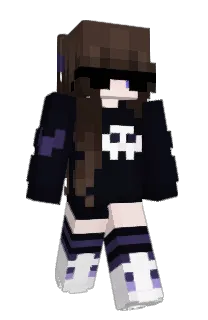 Front of Asenea's skin