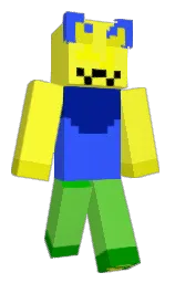golden fizz and atlantis Minecraft skin — Classic model — first worn by LilBuddy2016