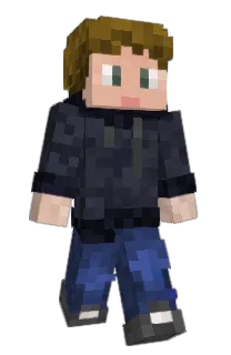 Front of ChunkBorder's skin