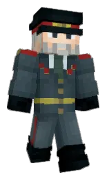Charles86_64's Minecraft skin wearing the Migrator cape