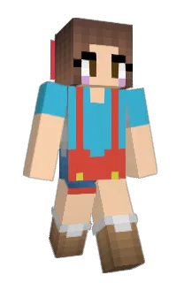 Front of AnnaIda's skin