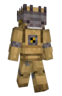 Front of DOSZE's skin
