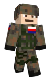 Front of babkoj's skin
