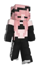 mine shaft and cod gray Minecraft skin — Classic model