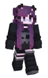 shark and woodsmoke Minecraft skin — Slim model — first worn by pupzie