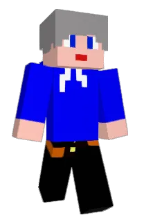 Front of Minecraft skin