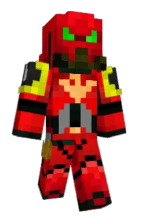 Front of Fufuze's skin