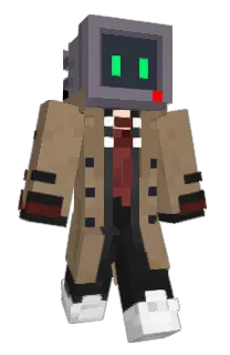 Front of Helpred's skin