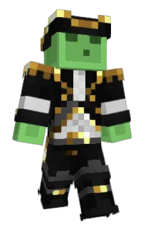 Front of ClipMC's skin