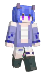 pippin and mineral green Minecraft skin — Slim model