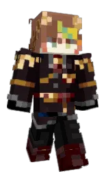asphalt and leather Minecraft skin — Classic model