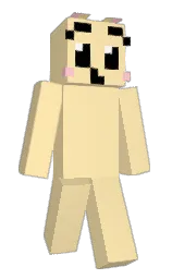 Vatti's Minecraft skin wearing the Pan cape