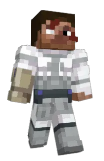 Front of Diomy's skin