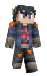 Samusombre's Minecraft skin wearing the Migrator cape