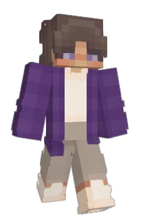 Front of Gaviyn's skin