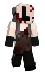 black and zeus Minecraft skin — Slim model — first worn by caffeinatedloser