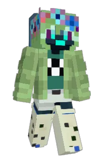 Front of catcawn's skin