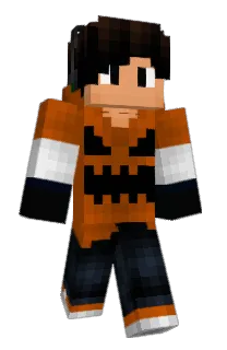 Front of Hakkors's skin