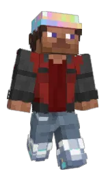 mine shaft and burnt umber Minecraft skin — Classic model — first worn by _Phonebooth