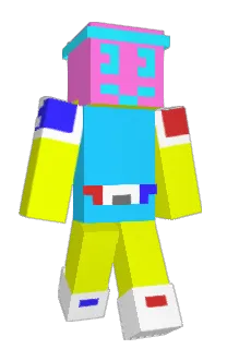 Front of Minecraft skin